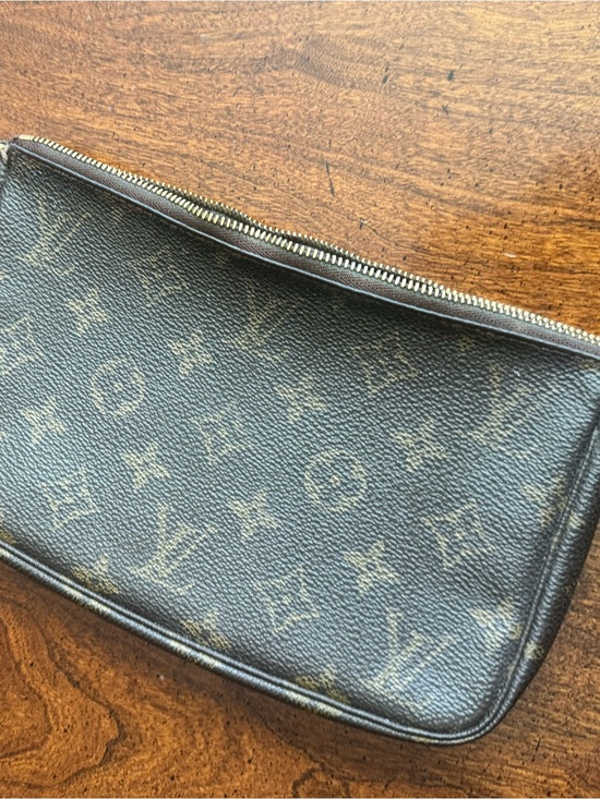 Louis Vuitton Handbags - Louis Vuitton Monogram Canvas Cosmetic Pouch in Brown and Tan